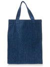 Logo Lou Mini Denim Tote Bag Indigo - A.P.C. - BALAAN 4