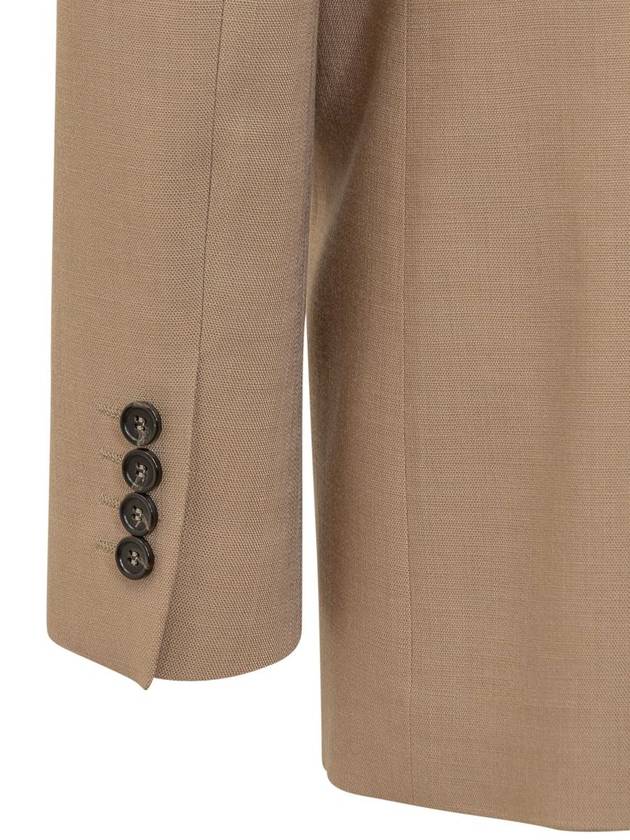 Suit Jacket 3641MDG09Y24701023 Beige - MSGM - BALAAN 4