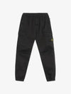 Wappen Patch Cargo Track Pants Black - STONE ISLAND - BALAAN 3