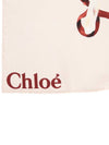 Rectangular Silk Scarf Pink - CHLOE - BALAAN 8