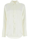 Silk Twill Shirt Ivory - BOTTEGA VENETA - BALAAN 1