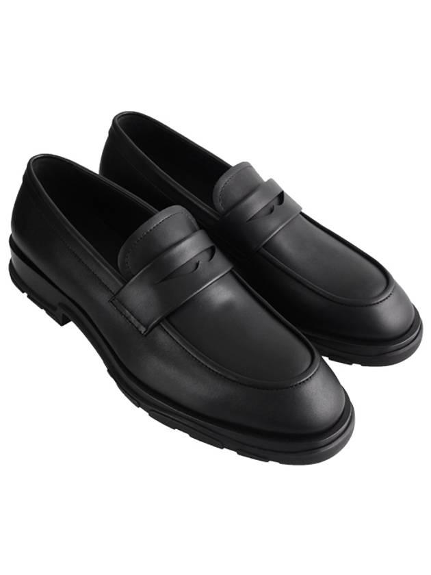 Moccasin Loafers Black - ALEXANDER MCQUEEN - BALAAN.