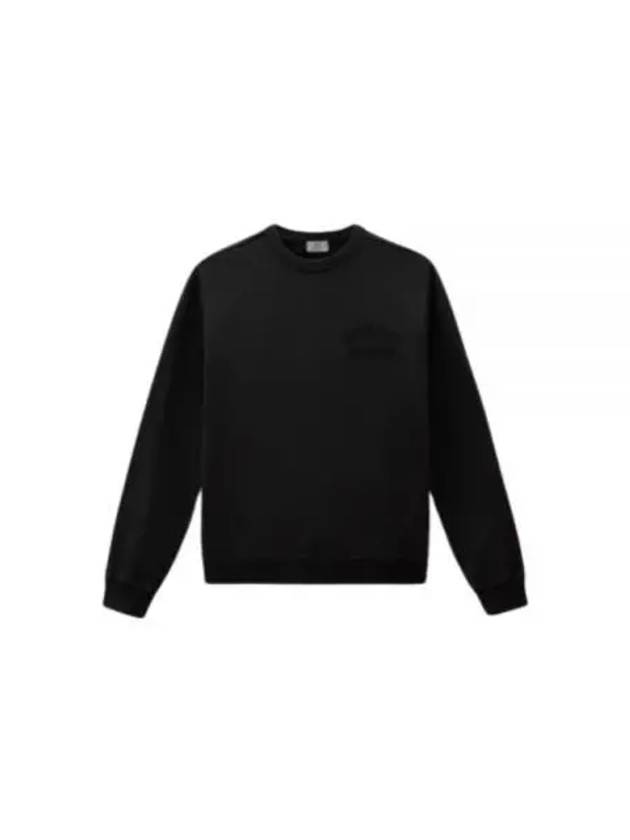 Crewneck Sweatshirt in Pure Cotton CFWOSW0216MRUT3290 100 Logo Cotton Sweatshirt - WOOLRICH - BALAAN 1