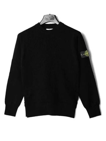 Kids Women s Wappen Knit Black 7516502A4 V0029 Other 1011022 - STONE ISLAND - BALAAN 1