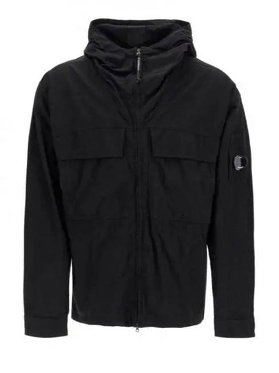 Taylon-P Zip Up Hoodie Black - CP COMPANY - BALAAN 2