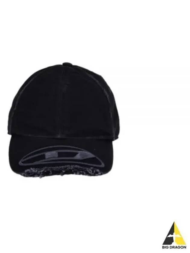 C-Jarl Embroidered Peak Ball Cap Black - DIESEL - BALAAN 2