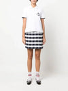 Anchor Motif Logo Polo Shirt White - THOM BROWNE - BALAAN 6