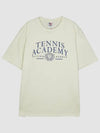 Tennis Crew Neck Short Sleeve T Shirt White - AUTRY - BALAAN 2