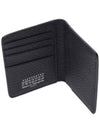 Bovine Leather Card Wallet Black - MAISON MARGIELA - BALAAN 7