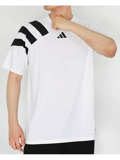 Poltore 23 Jersey Short Sleeve T Shirt White - ADIDAS - BALAAN 2