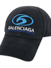 Embroided Logo Ball Cap Black - BALENCIAGA - BALAAN 4