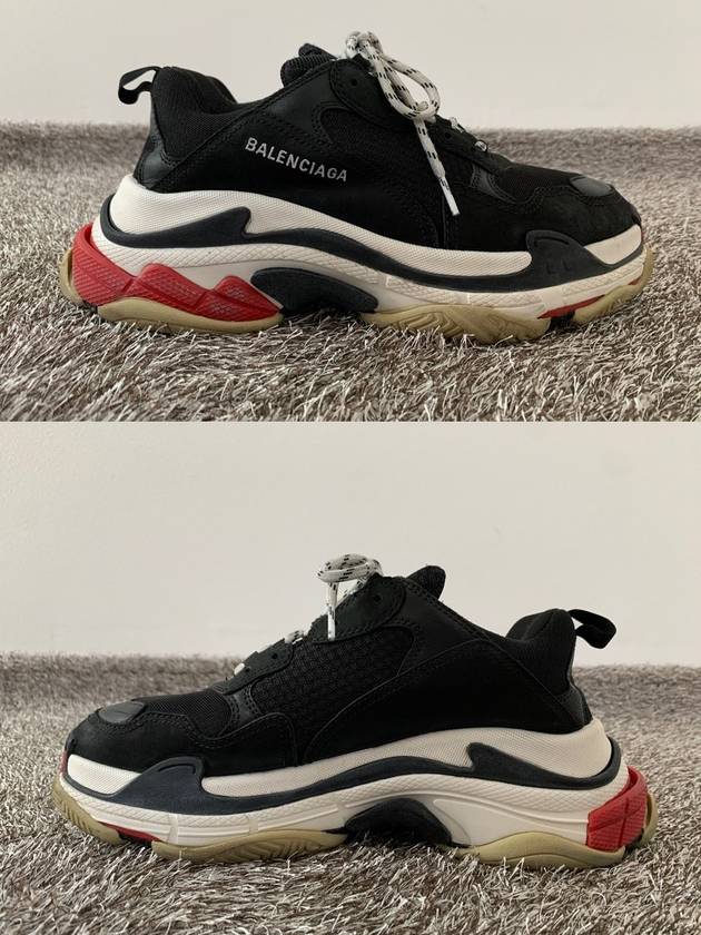 Balenciaga Triple S Multi Bread Black Red 43 280 - BOTTEGA VENETA - BALAAN 4