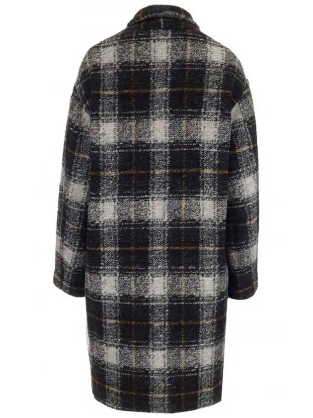 22FW Gabriel Check Wool Coat MA1297 22A012E 02AN - ISABEL MARANT - BALAAN 3