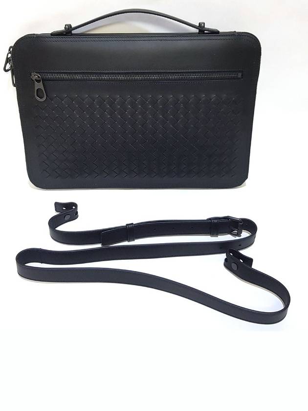 Intrecciato Brief Case Black - BOTTEGA VENETA - BALAAN 8