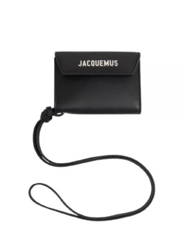 Le Porte Envelope Card Wallet Black - JACQUEMUS - BALAAN 2