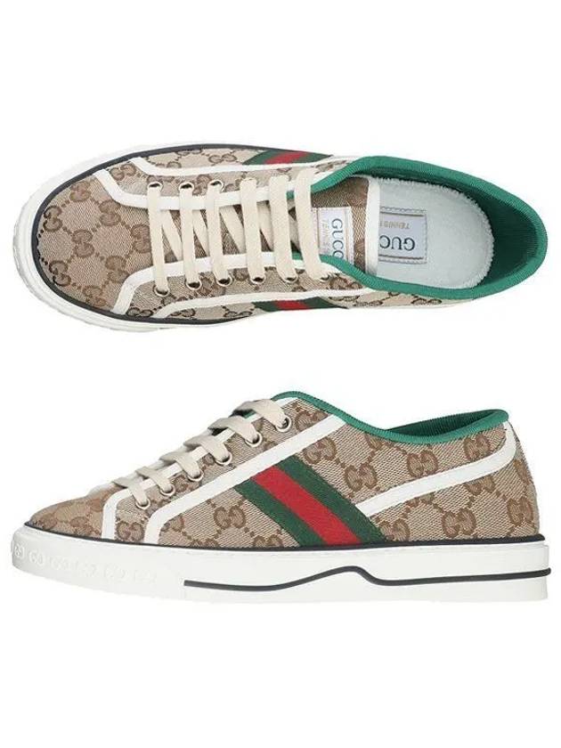 Tennis 1977 Sneaker Ebony Beige - GUCCI - BALAAN 2