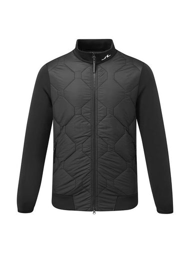 Golf Quilt Hybrid Jacket Black - J.LINDEBERG - BALAAN 1