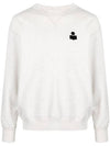 Mike Logo Cotton Sweatshirt White - ISABEL MARANT - BALAAN 2