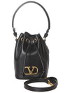 V Logo Bucket Bag Black - VALENTINO - BALAAN 2