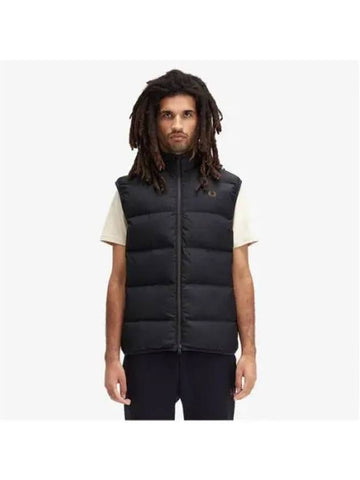 Fred Perry Sport Insulated Vest Black AFPM2438522 102 - FRED PERRY - BALAAN 1