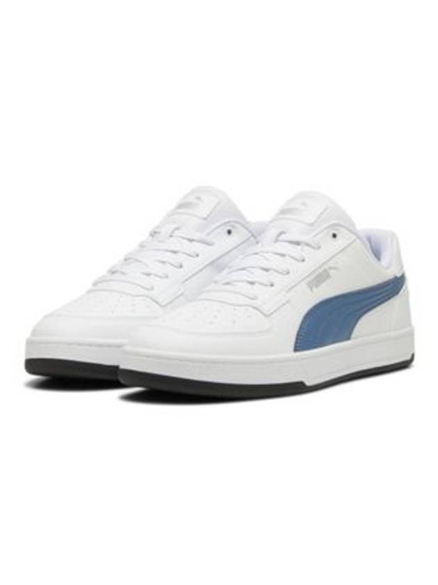 Caven 2.0 Leather Low Top Sneakers White Blue - PUMA - BALAAN 3