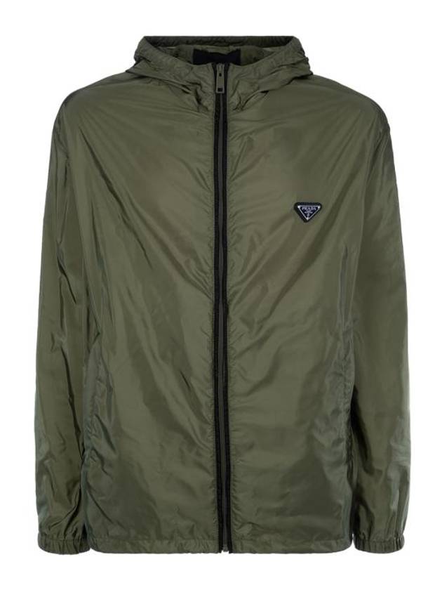 Re-Nylon Blouson Jacket Military Green - PRADA - BALAAN 2