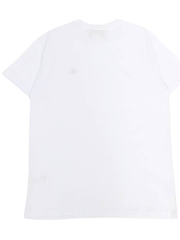 ORB Logo Cotton Short Sleeve T-Shirt White - VIVIENNE WESTWOOD - BALAAN 3