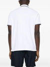 Stretch Cotton Pique Short Sleeve Polo Shirt White - STONE ISLAND - BALAAN 4