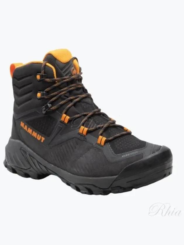 Men's Sapuen Hiking High Top Sneakers Black - MAMMUT - BALAAN 2