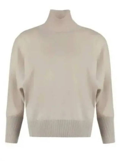 Women's Talea Virgin Wool Turtleneck Sand - MAX MARA - BALAAN 2