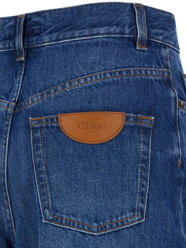 denim wide jeans blue - CHLOE - BALAAN 4