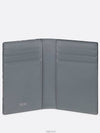 Oblique Saddle Bifold Card Wallet Deep Grey - DIOR - BALAAN 4