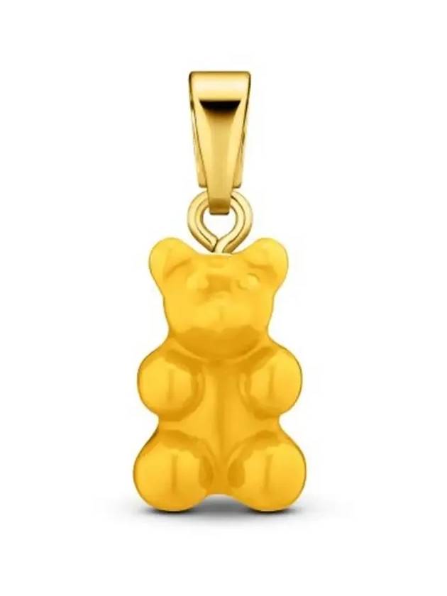 Nostalgia Bear Classic Connector Pendant NYC Taxi Yellow - CRYSTAL HAZE - BALAAN 4