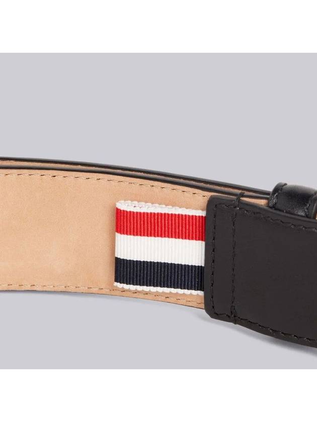 Men's Three Stripes Enamel Classic Belt - THOM BROWNE - BALAAN.