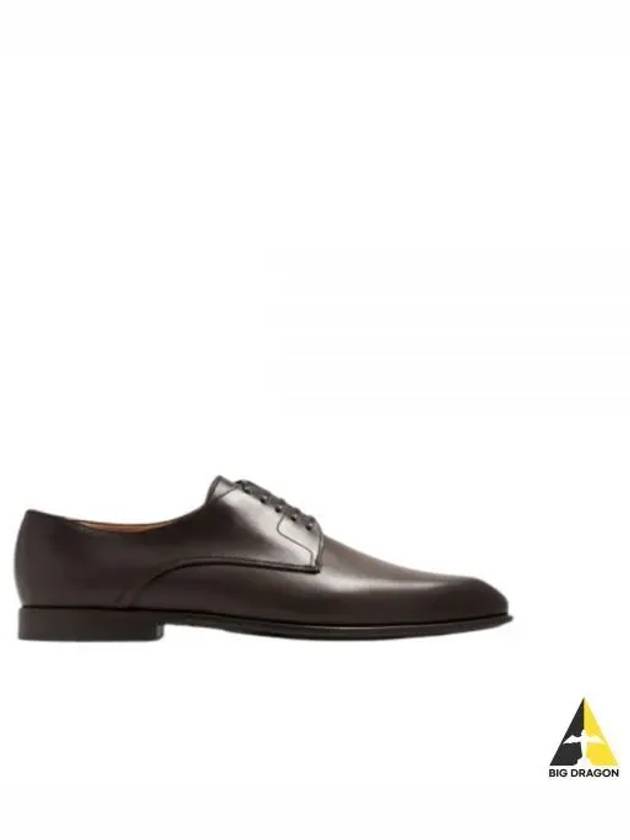 Lace-Up Leather Classic Loafers Brown - SALVATORE FERRAGAMO - BALAAN 2