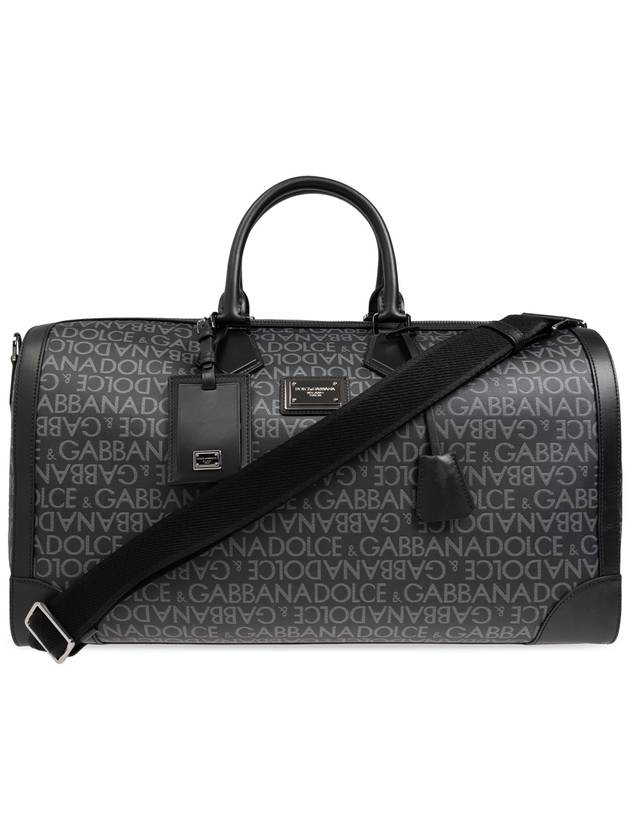 Dolce & Gabbana Handbag With Monogram, Men's, Black - DOLCE&GABBANA - BALAAN 1