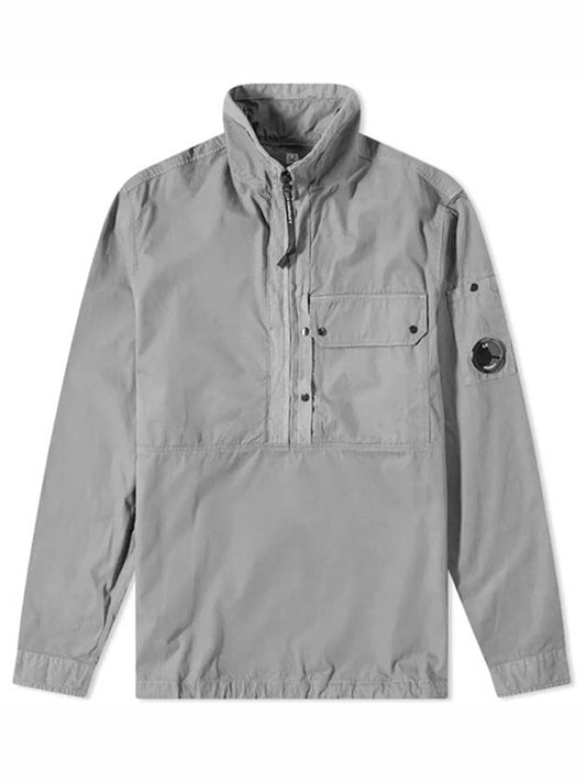 Wappen Poplin Anorak Grey - CP COMPANY - BALAAN 2