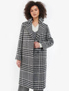 Women's Wool Coat Byron Wool Coat LWO0222BK12 - BARBOUR - BALAAN 4