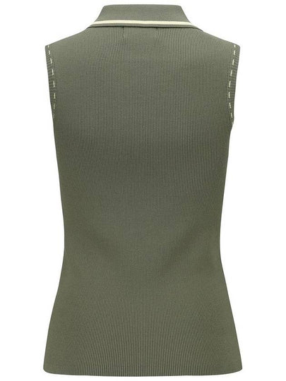 WOMEN SLEEVELESS COLLARED SWEATERKH - ANEWGOLF - BALAAN 2