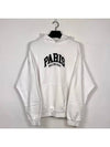 Paris logo embroidery hoodie 674986TLVL8 - BALENCIAGA - BALAAN 2