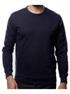 Lens Wappen Light Fleece Sweatshirt Navy - CP COMPANY - BALAAN 2