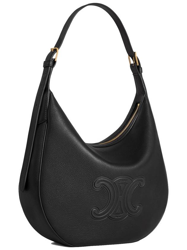 Heloise Supple Calfskin Shoulder Bag Black - CELINE - BALAAN 4