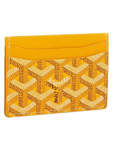 Saint-Sulpice Card Wallet Yellow - GOYARD - BALAAN 1