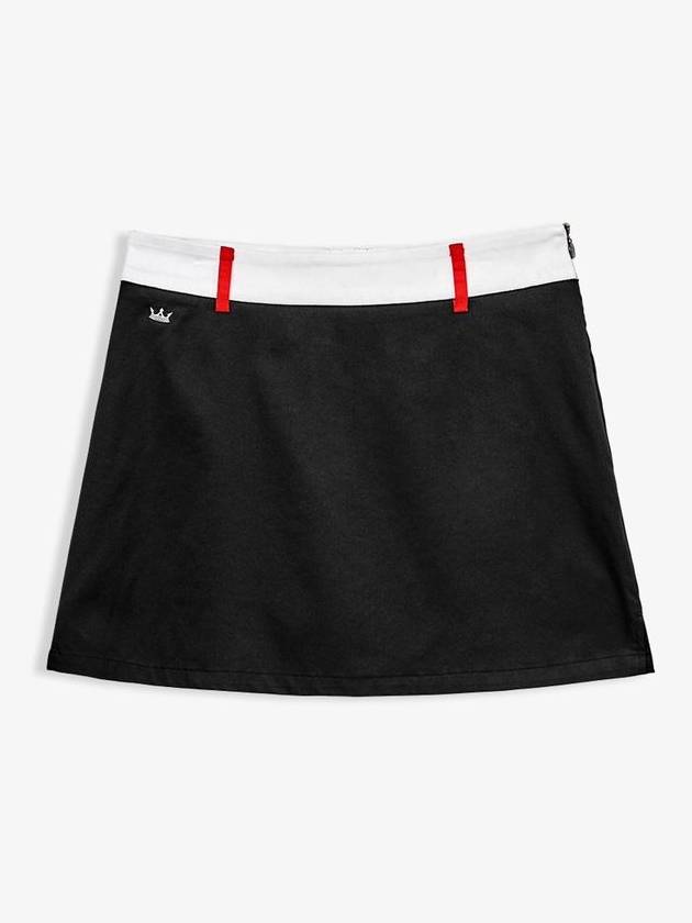 Lambda Women s Golf Wear Skirt Belt Point 0222 Black Official Genuine - LAMBDA - BALAAN 1