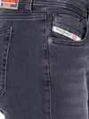 1969 D Ebby Bootcut Jeans Black - DIESEL - BALAAN 5