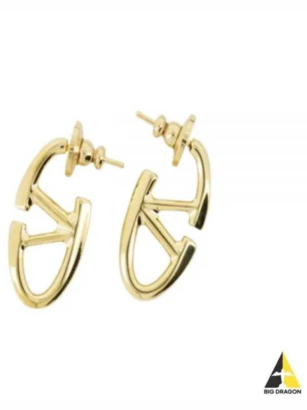 4W0J0W31 MET CS4 4W2J0W31 Bold edition V logo metal earrings - VALENTINO - BALAAN 1