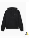 Le Brode Embroidered Logo Cotton Hoodie Black - JACQUEMUS - BALAAN 2