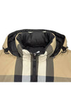 Check Reversible Hooded Padding Beige - BURBERRY - BALAAN 4