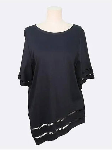 Collection Navy Color Women s Short Sleeves - LANVIN - BALAAN 1