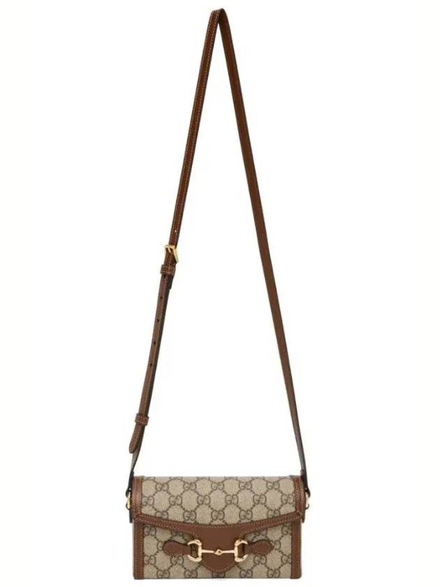 HORSEBIT 1955 logo pattern shoulder bag mini - GUCCI - BALAAN 4